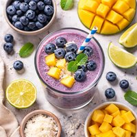 Blueberry Mango Smoothie
