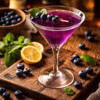 Blueberry Martini