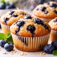 Blueberry Muffins Fat Free Sugar Free Cholesterol Free