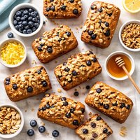 Blueberry Nut Mini Loaves