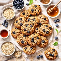 Blueberry Oat Cookies