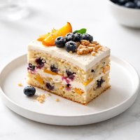 Blueberry Peach Cake Rose Reisman