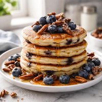 Blueberry Pecan Pancakes
