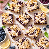 Blueberry Picnic Bars