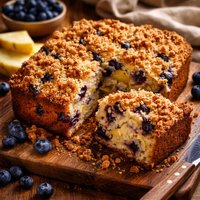 Blueberry Pineapple Coffee Cake