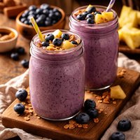 Blueberry Pineapple Smoothie