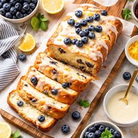 Blueberry Pound Cake