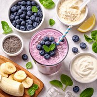 Blueberry Protein Smoothie