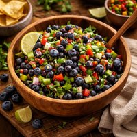 Blueberry Salsa Salad