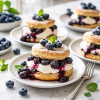 Blueberry Shortcakes
