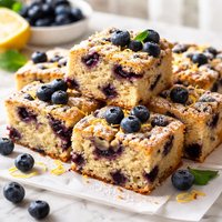 Blueberry Snack Cake