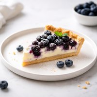 Blueberry Sour Cream Pie