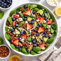 Blueberry Spinach Salad