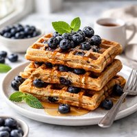 Blueberry Waffles