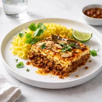 Bobotie South African Cape Malay Casserole