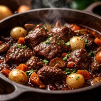 Boeuf Bourguignon a La Julia Child