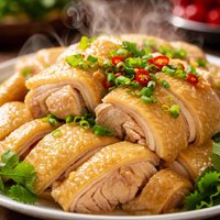 Boiled Chicken Chinese Style
