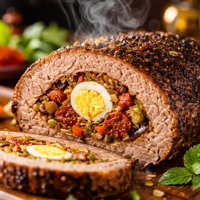 Boliche Relleno Stuffed Boliche Eye of the Round Roast