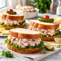 Bologna Salad Sandwiches