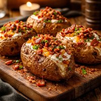 Bomb Baker Potatoes Guy Fieri