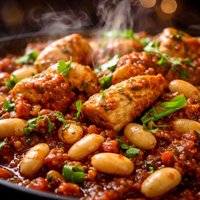 Bombay Beans and Chicken