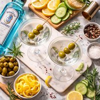 Bombay Blue Sapphire Martini Sunday Mart Marts