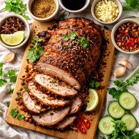 Boneless Pork Roast with Five Spice Rub