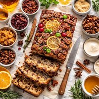 Boo Bourbon Sourdough Fruitcake