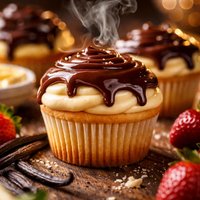 Boston Cream Cupcakes