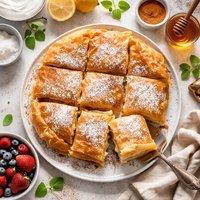 Bougatsa Cream Pie Greece