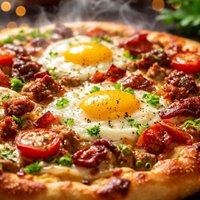 Bountiful Brunch Pizza