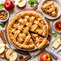 Bourbon Apple Pie