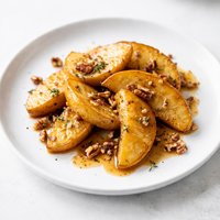 Bourbon Buttered Apple Slices