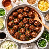 Bourbon Meatballs