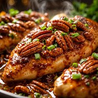 Bourbon Pecan Chicken