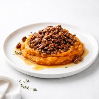 Bourbon Yams with Pecan Topping