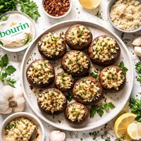 Boursin Mushrooms