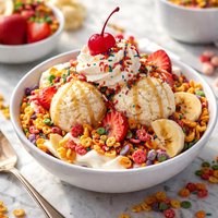 Box of Cereal Breakfast Sundae