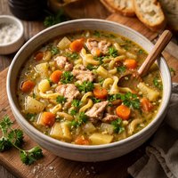 Boxing Day Turkey Soup