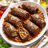 Braciola Braciole Italian Stuffed Beef Rolls