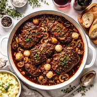 Braised Beef Steak Maroon