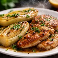 Braised Belgian Endive and Chicken Cutlets Clean Eating