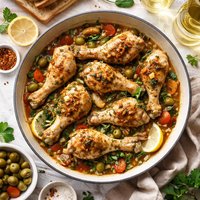 Braised Chicken Drumstick with White Wine