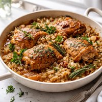 Braised Chicken Thighs with Sauerkraut