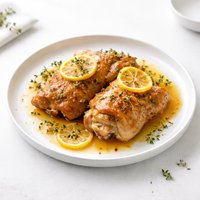 Braised Chicken with Lemon and Honey