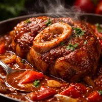 Braised Leg of Veal with Paprikas Sauce
