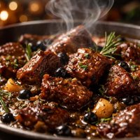 Braised Pork with Beer Juniper Berries