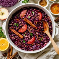 Braised Red Cabbage with Cinnamon