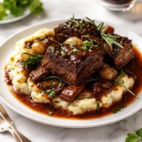 Braised Short Ribs with Red Wine Sauce