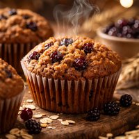 Bran Currant Muffins